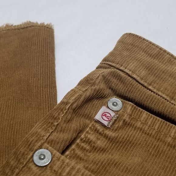 AG the rhett corduroy cropped jeans - Picture 7 of 14